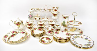 Lot 666 - ROYAL ALBERT; a quantity of teaware to include...
