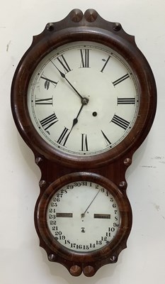Lot 369 - IN THE MANNER OF SETH THOMAS; a late 19th...