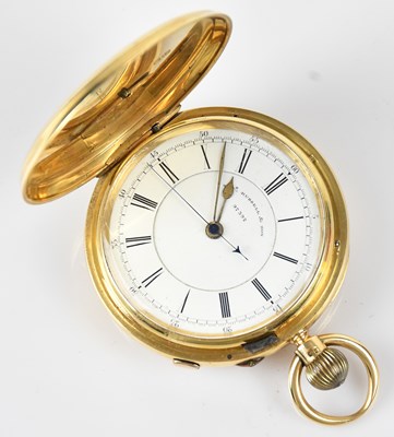 Lot 1000 - THOMAS RUSSELL & SON; a good 18ct yellow gold...