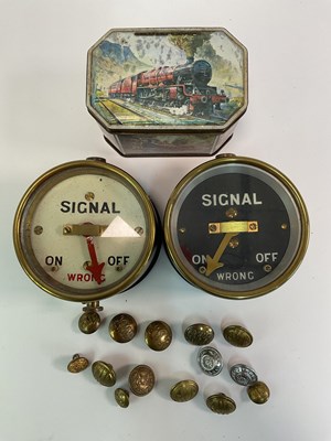 Lot 55 - Two Southern Railway Signal repeaters,...