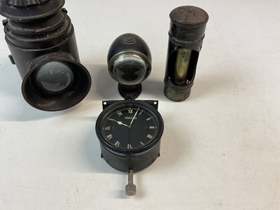 Lot 9 - Three vintage lamps comprising a Hiatt and Co...