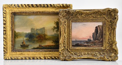 Lot 1100 - 19TH CENTURY BRITISH SCHOOL; oil on panel,...