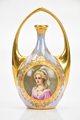 Lot 1360 - RICHARD KLEMM, DRESDEN; a highly decorative...