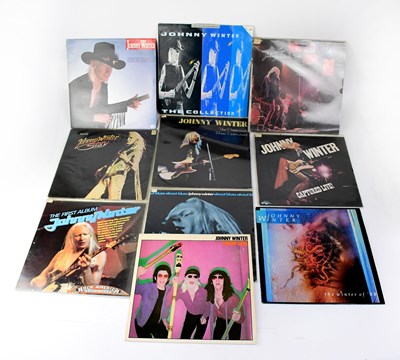 Lot 341 - JOHNNY WINTER; twenty-two LPs to include...