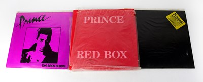 Lot 394 - PRINCE; three LPs comprising 'The Back Album',...