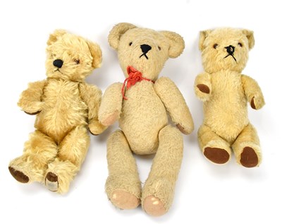 Lot 1831 - CHAD VALLEY; a vintage teddy bear, with two...
