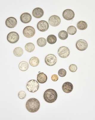 Lot 553 - A collection of 19th/early 20th century coins,...