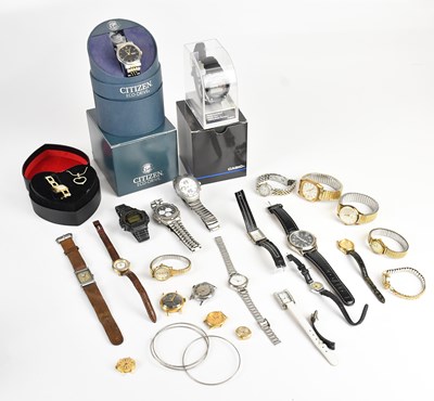 Lot 1232 - A collection of fashion watches, including...