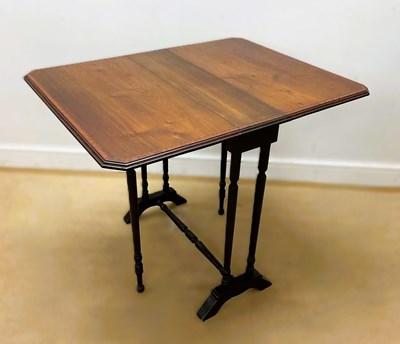 Lot 699 - A Victorian mahogany Sutherland table, height...