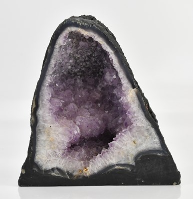 Lot 2018 - An amethyst specimen, height 28cm.