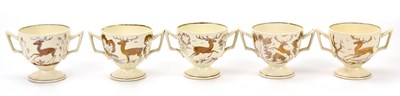 Lot 1307 - ALFRED AND LOUISE POWELL FOR WEDGWOOD; five...