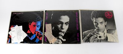 Lot 391 - PRINCE; three LPs comprising 'Pure Sex',...