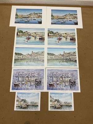 Lot 378 - JOHN IRONMONGER; ten pencil signed limited...