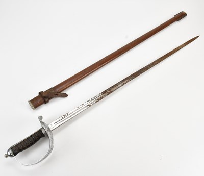 Lot 1083 - A George V officer's sword, length 97cm, with...
