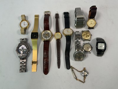 Lot 599 - A collection of thirteen lady's and...
