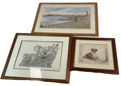 Lot 420 - UNATTRIBUTED; a 20th century watercolour,...