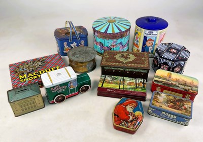 Lot 31 - A quantity of advertising tins, including...
