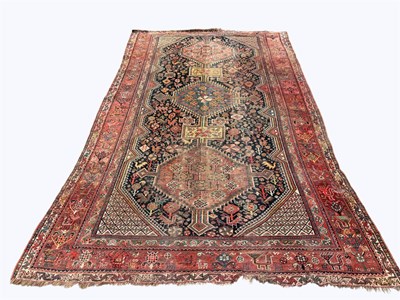 Lot 1389 - An early 20th century Caucasian hand woven...