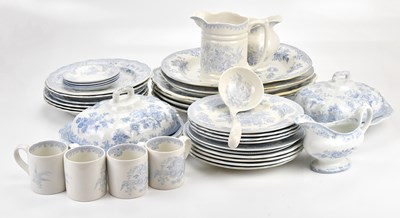 Lot 1575 - BURLEIGH; a part dinner service in 'Asiatic...