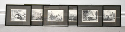 Lot 2267 - AFTER SHAW; six engravings of 19th century...