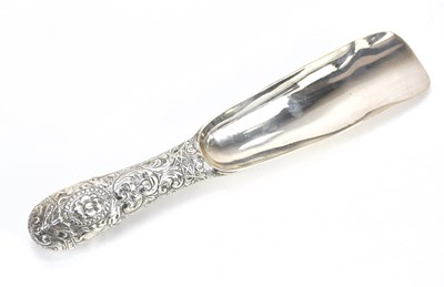 Lot 157 - ANDREW BARRETT & SONS; a hallmarked silver...