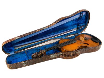 Lot 166 - A German copy of a violin by Antonio...