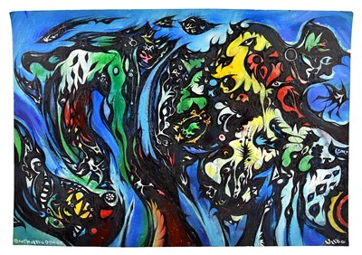 Lot 182 - DAVID WILDE (1913-1978); oil on board, 'Mount...