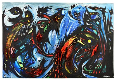 Lot 183 - DAVID WILDE (1913-1978); oil on artist board, '...