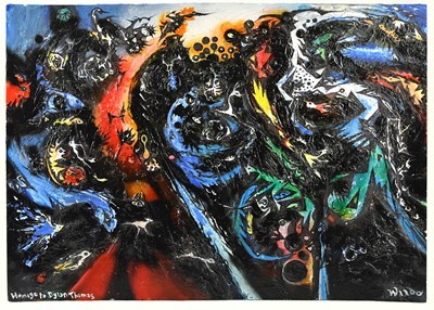 Lot 185 - DAVID WILDE (1913-1978); oil on artist board, '...