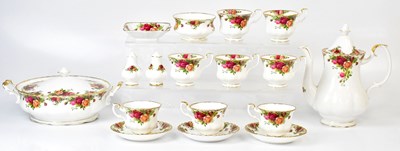 Lot 216 - ROYAL ALBERT; an 'Old Country Roses' part...