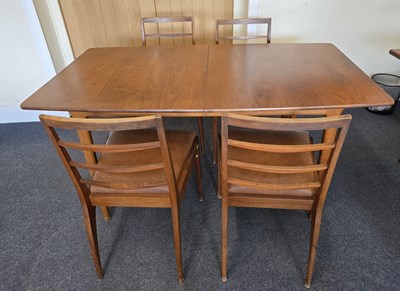 Lot 4 - MCINTOSH, KIRKCALDY; a 1960s teak extending...