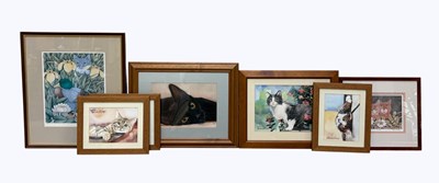 Lot 2290 - YULIYA PODLINNOVA; watercolour, five studies...