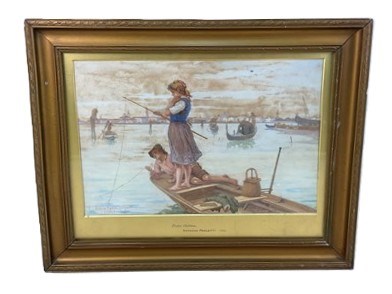Lot 376 - ANTONIO PAOLETTI (1834 - 1912); watercolour,...