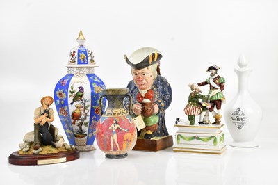 Lot 1345 - A Continental porcelain figure group of...