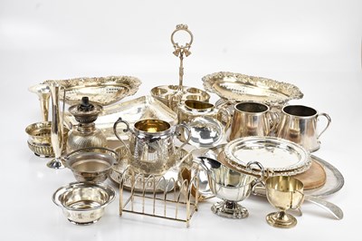 Lot 1469 - A collection of 19th century and later silver...