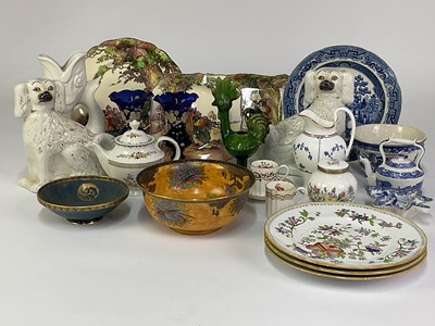 Lot 241 - A quantity of decorative ceramics, including a...