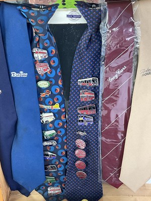 Lot 17 - A collection of bus and public services ties,...