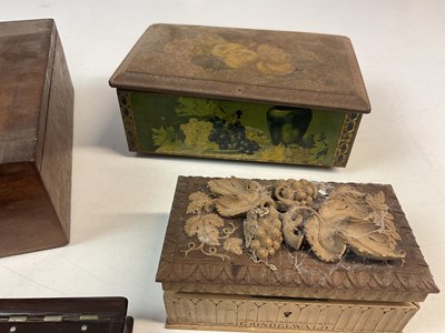 Lot 19 - A Far Eastern white metal cigarette box...