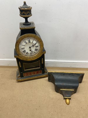Lot 337 - A large 19th century Swedish blue and gilded...