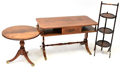 Lot 76 - Five pieces of furniture comprising a 20th...