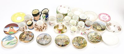Lot 1537 - A collection of ceramics comprising a Royal...