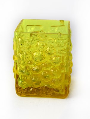 Lot 567 - IN THE STYLE OF WHITEFRIARS; a honey yellow...