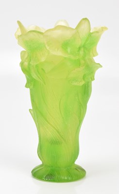 Lot 168 - DAUM, FRANCE; a pâte-de-verre Art Nouveau...