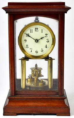 Lot 79 - SEWILL, LIVERPOOL; an Edwardian portico clock,...