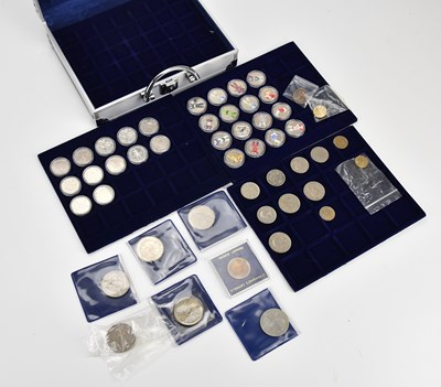 Lot 663 - A collection of custom Peter Rabbit 50p coins,...