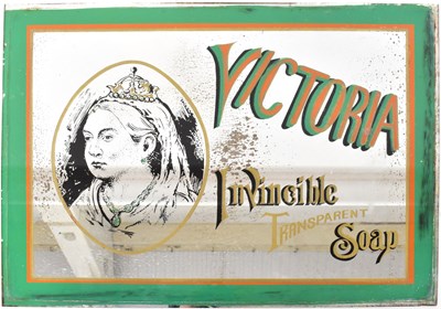 Lot 64 - A vintage advertising mirror for 'Victoria...