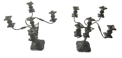 Lot 523 - E H PARKIN & CO; a pair of Elizabeth II four...