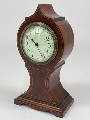 Lot 338 - MAPPIN & WEBB; an Edwardian inlaid mahogany...