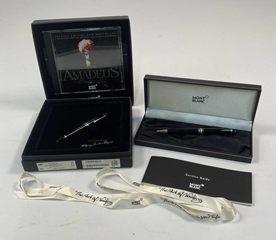Lot 4 - MONTBLANC; two pens to include a special...