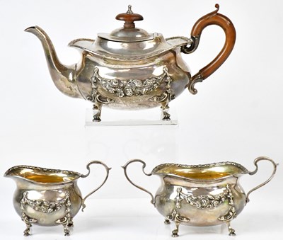 Lot 555 - WILLIAMS (BIRMINGHAM) LTD; an Edwardian silver...
